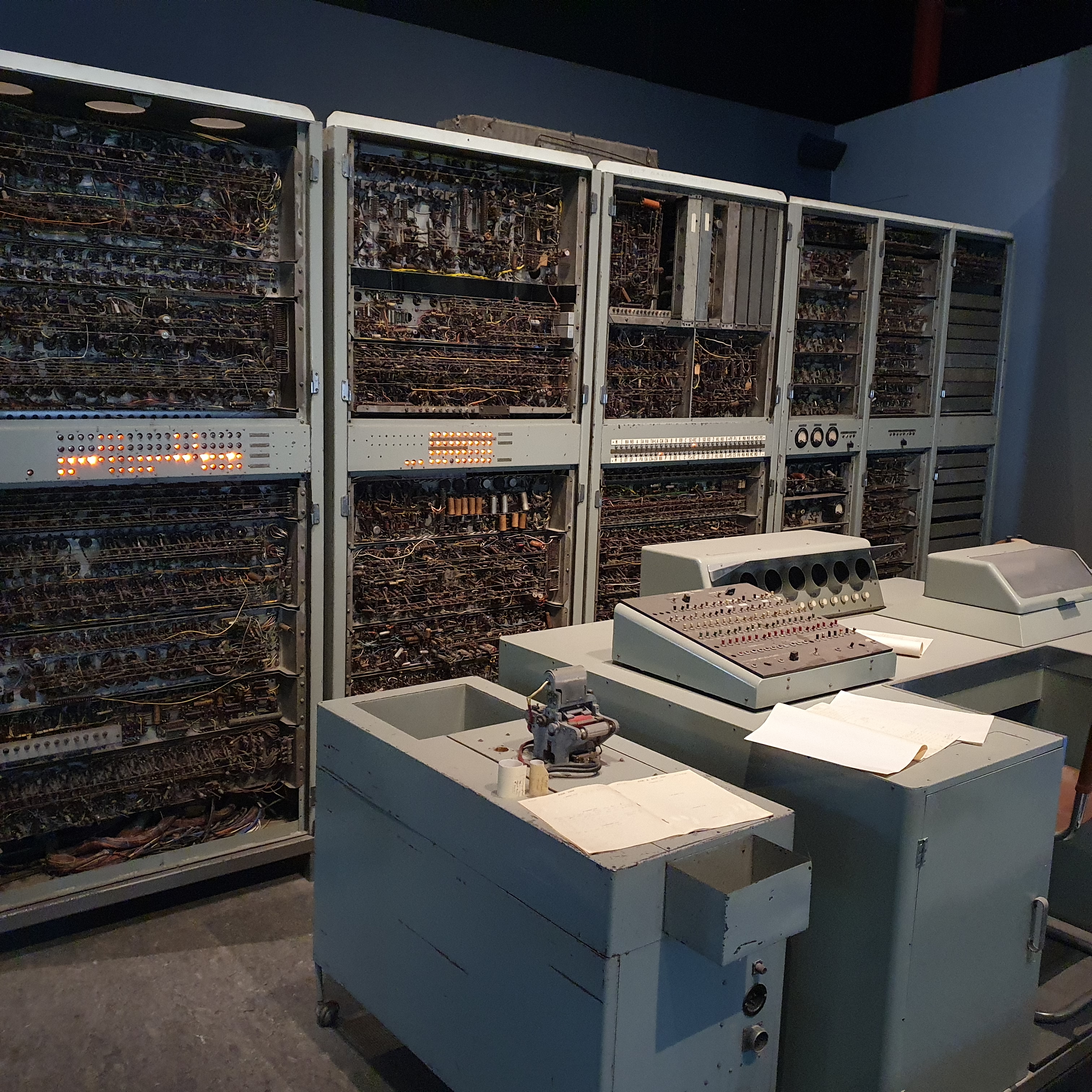 CSIRAC computer operated between 1949-1964.